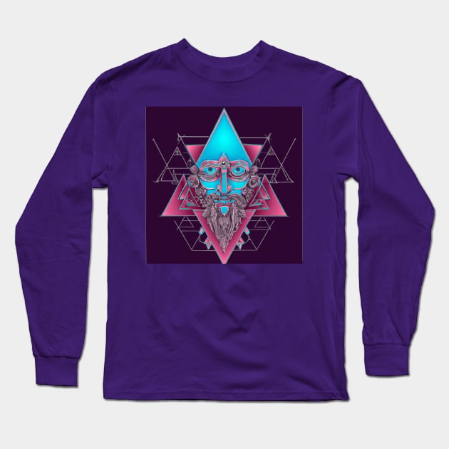 DMT God Head Long Sleeve T-Shirt by Trip Tank